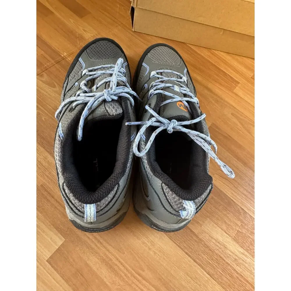 Merrell Kids' Moab 2 Low Lace Waterproof Hiking Shoes (Size US 5.5Y)